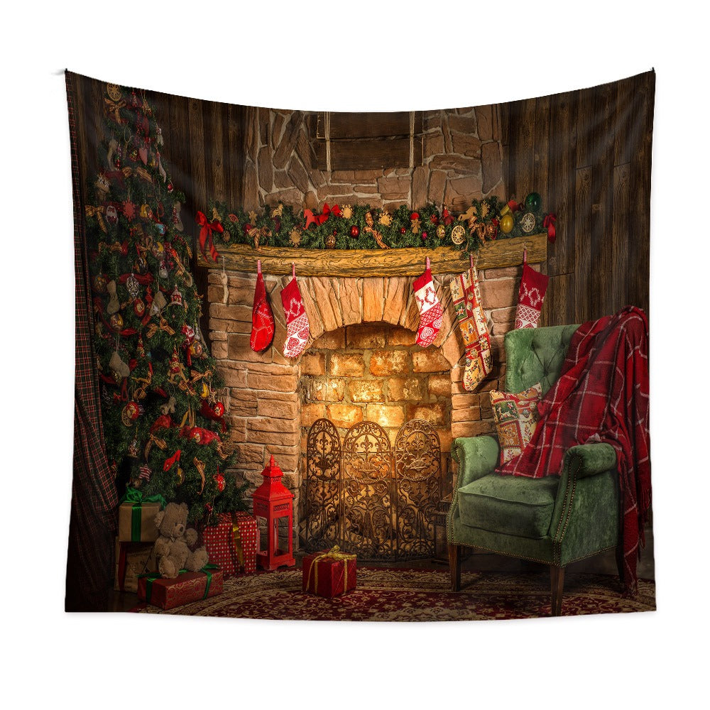 Christmas Tree Tapestry for Cozy Holiday Wall Decor
