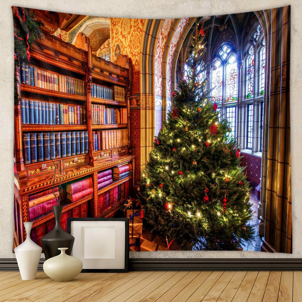 Christmas Tree Tapestry for Cozy Holiday Wall Decor