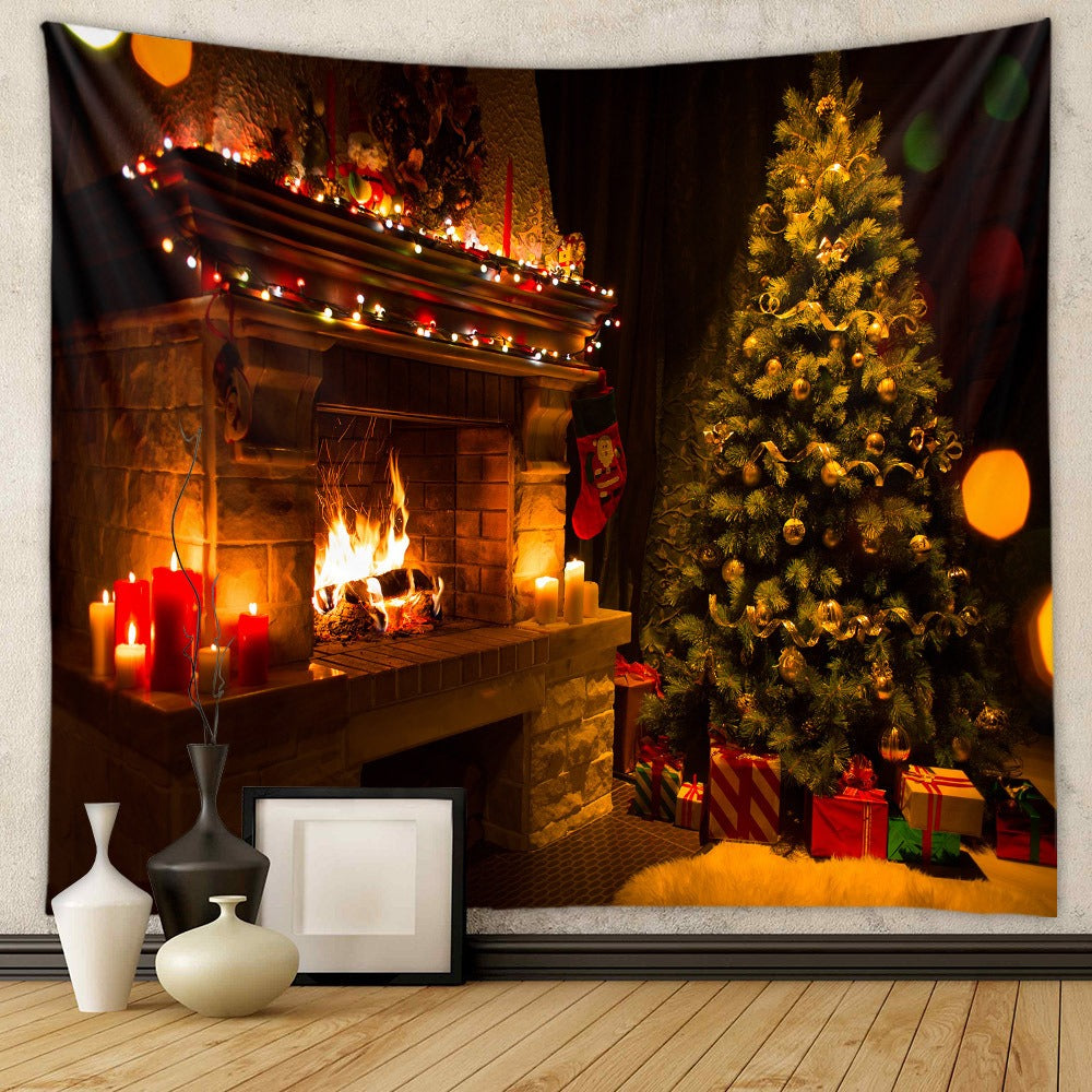 Christmas Tree Tapestry for Cozy Holiday Wall Decor