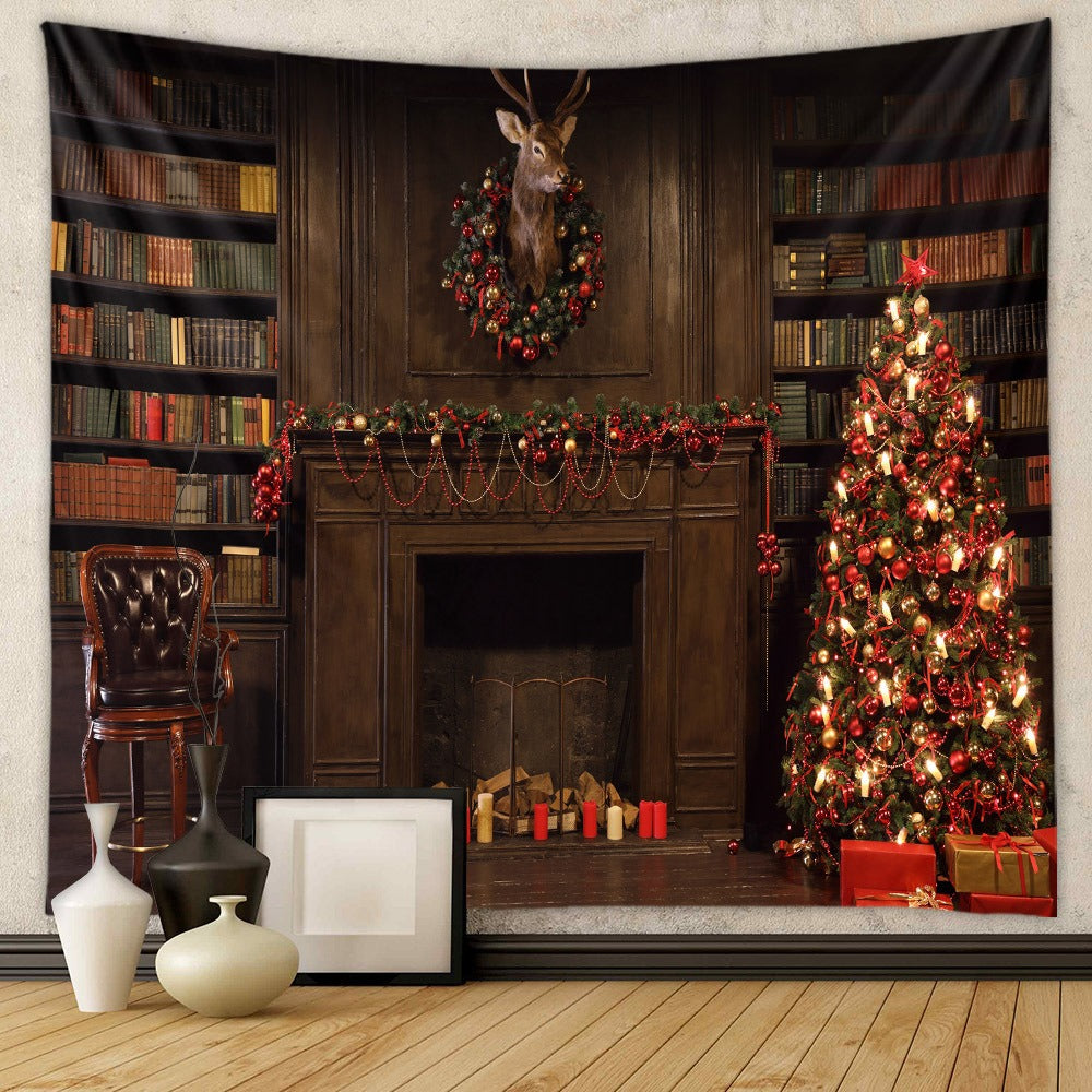 Christmas Tree Tapestry for Cozy Holiday Wall Decor