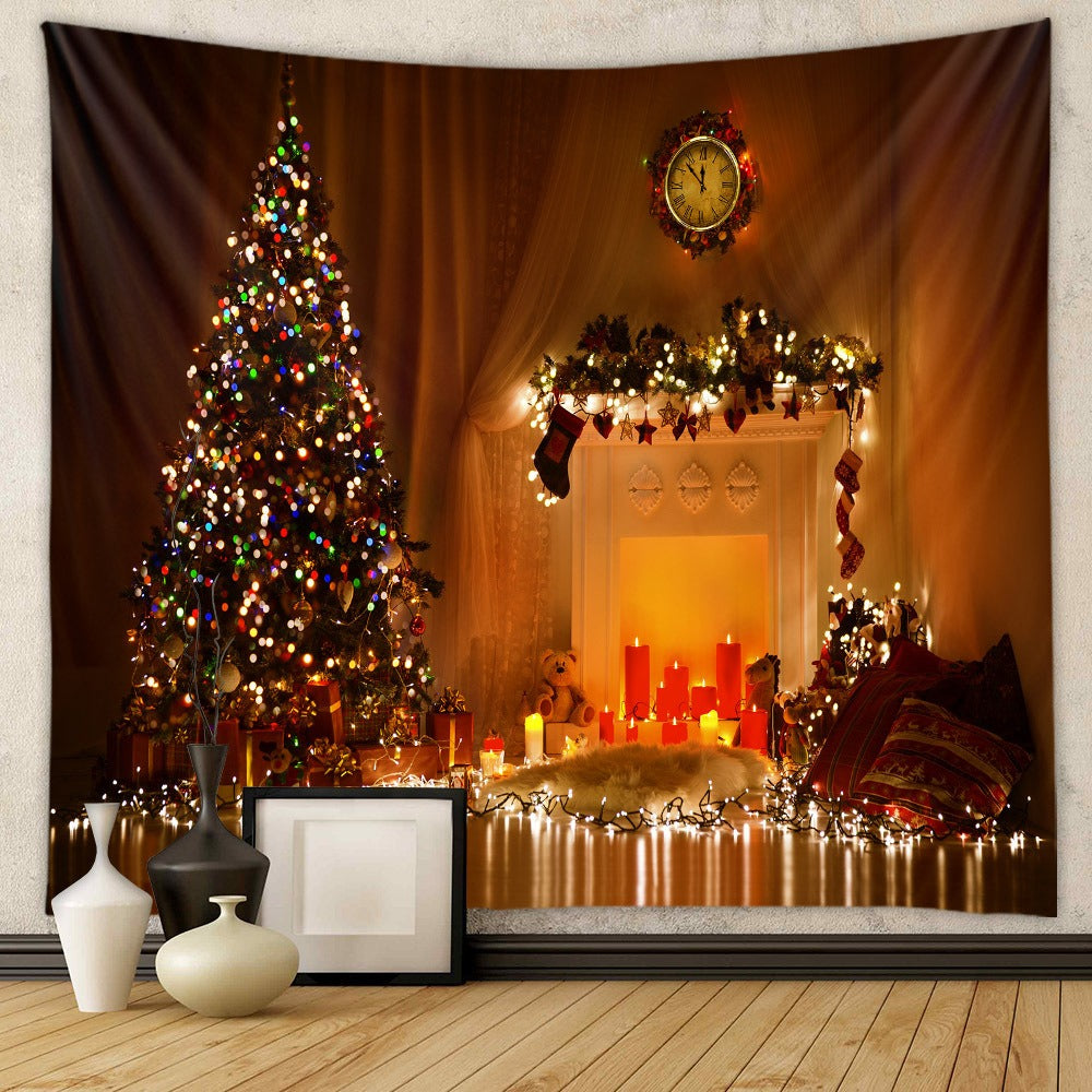 Christmas Tree Tapestry for Cozy Holiday Wall Decor