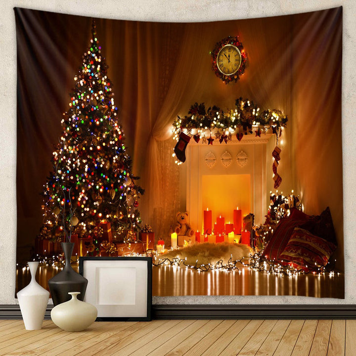 Christmas Tree Tapestry for Cozy Holiday Wall Decor