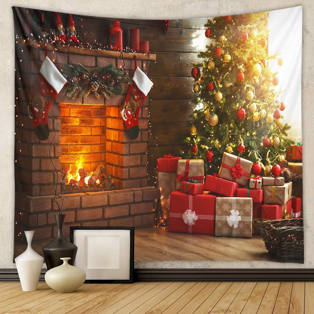 Christmas Tree Tapestry for Cozy Holiday Wall Decor