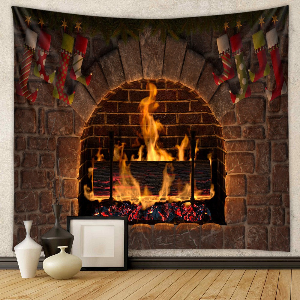 Christmas Tree Tapestry for Cozy Holiday Wall Decor