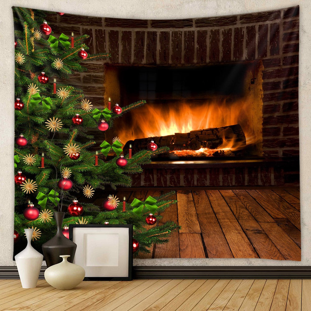 Christmas Tree Tapestry for Cozy Holiday Wall Decor