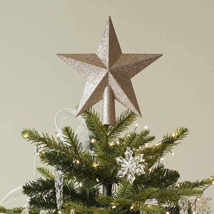 Christmas Tree Star Topper for Elegant Holiday Decor