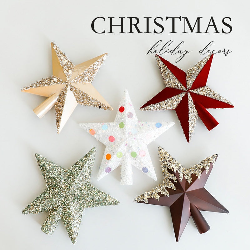 Christmas Tree Star Topper for Sparkling Holiday Displays