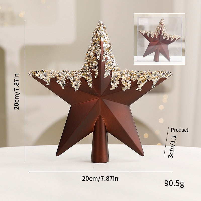 Christmas Tree Star Topper for Sparkling Holiday Displays