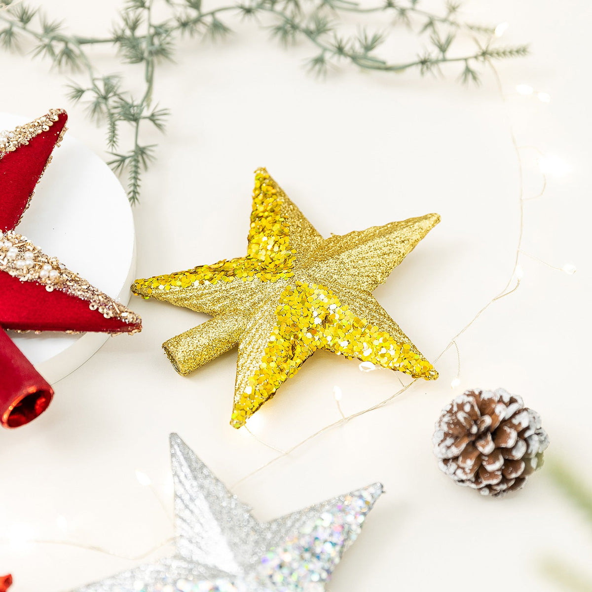 Christmas Tree Topper Star for Sparkling Holiday Decor