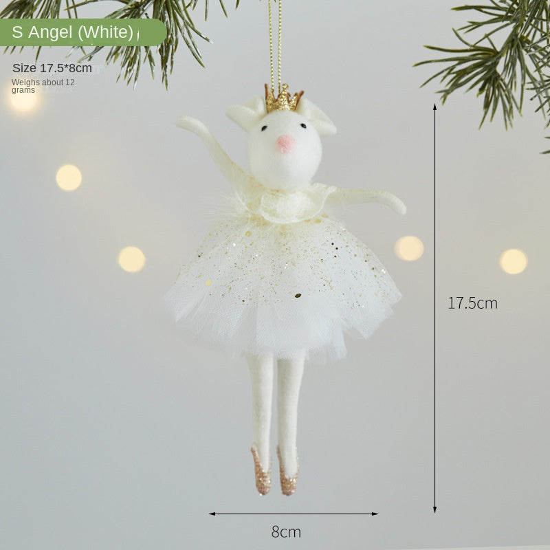 Christmas Angel Ornament for Whimsical Holiday Decor