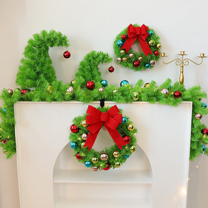 Pre-Decorated Christmas Garland for Instant Festive Style