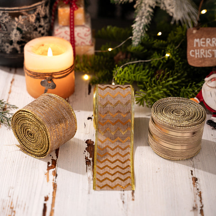 Christmas Tree Ribbon for Elegant Holiday Decorations