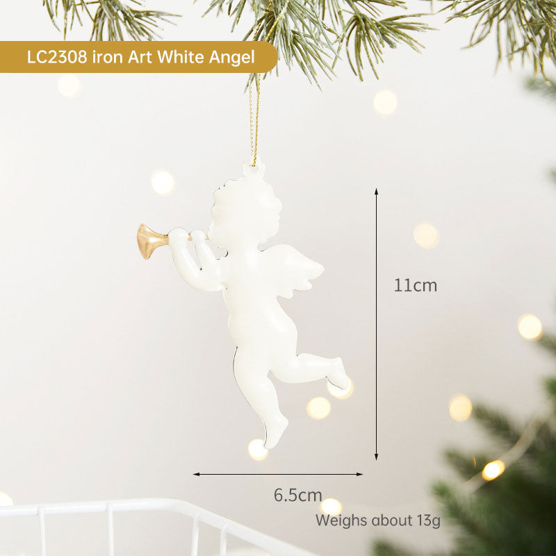 Hand-Painted Christmas Tree Ornament for Vintage Cheer