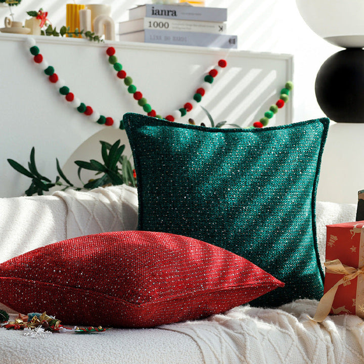 Christmas Sparkle Cushion Covers for Luxe Holiday Decor