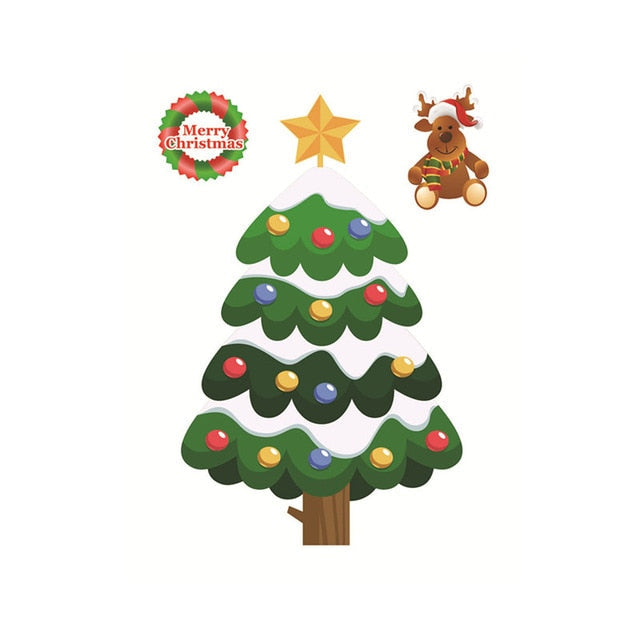 Christmas Window Stickers for Instant Holiday Cheer
