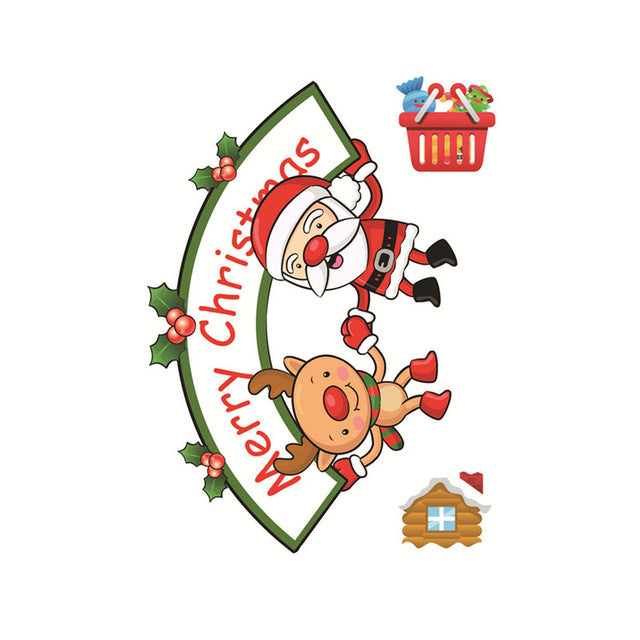 Christmas Window Stickers for Instant Holiday Cheer