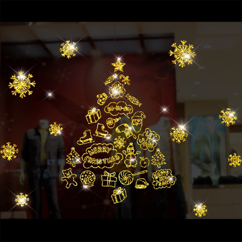 Christmas Window Stickers for Sparkling Holiday Decor
