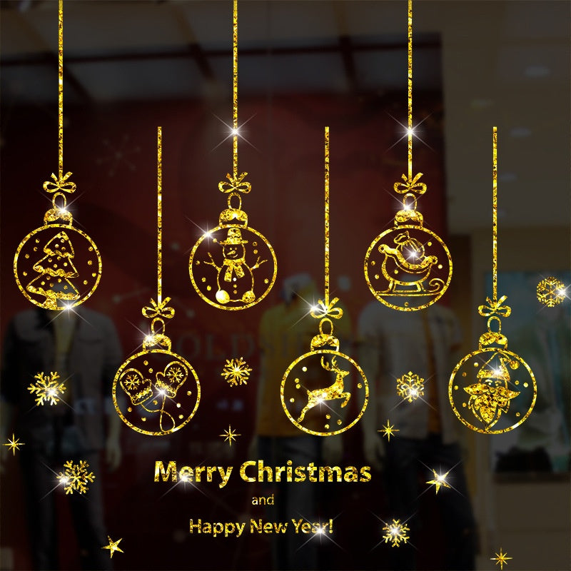 Christmas Window Stickers for Sparkling Holiday Decor