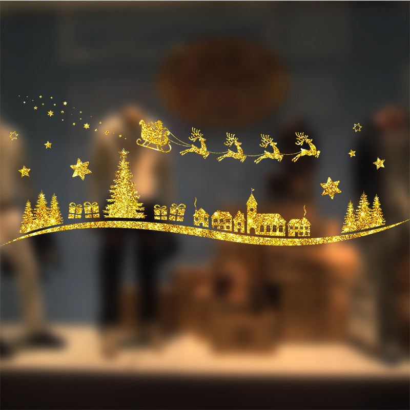 Christmas Window Stickers for Sparkling Holiday Decor