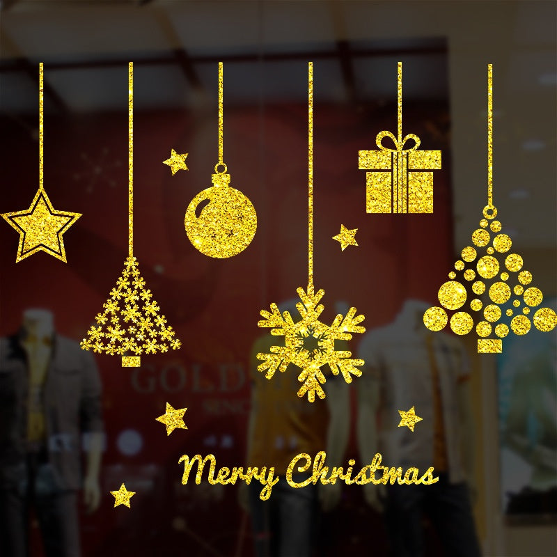 Christmas Window Stickers for Sparkling Holiday Decor