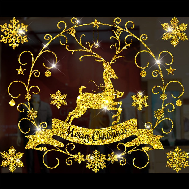 Christmas Window Stickers for Sparkling Holiday Decor