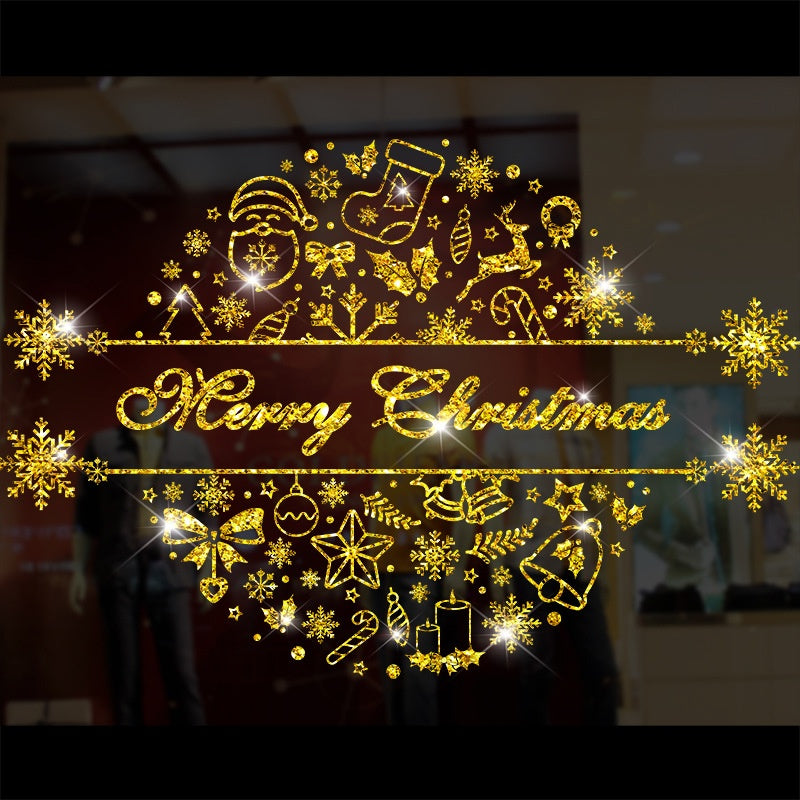 Christmas Window Stickers for Sparkling Holiday Decor