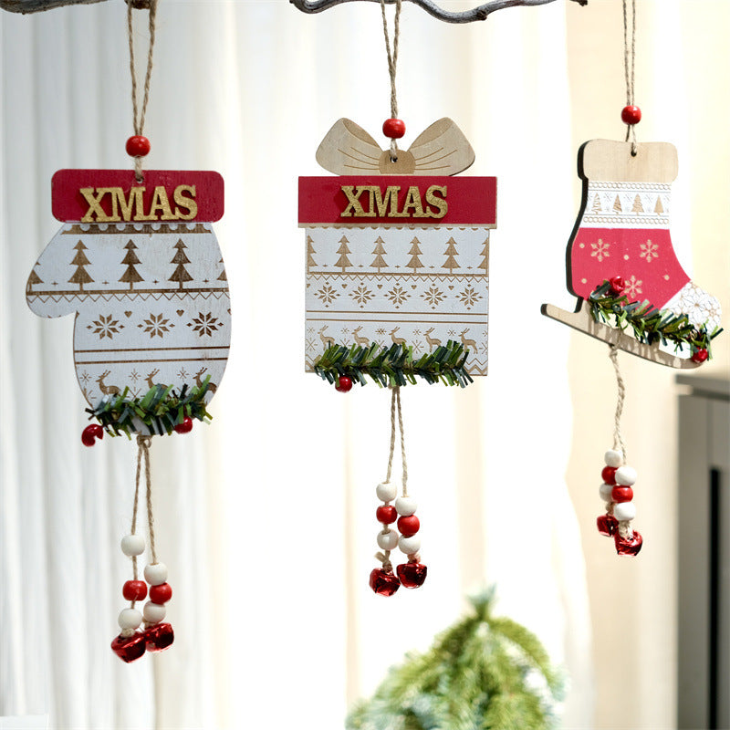 Wooden Christmas Ornaments for Rustic Holiday Decor