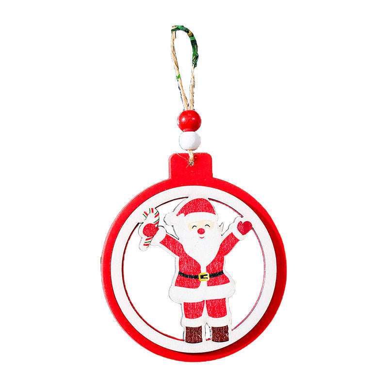 Wooden Christmas Ornaments for Rustic Holiday Charm
