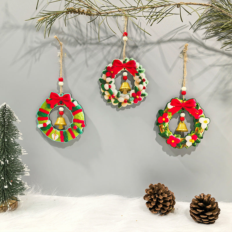 Wooden Christmas Ornaments for Festive Tree Decor