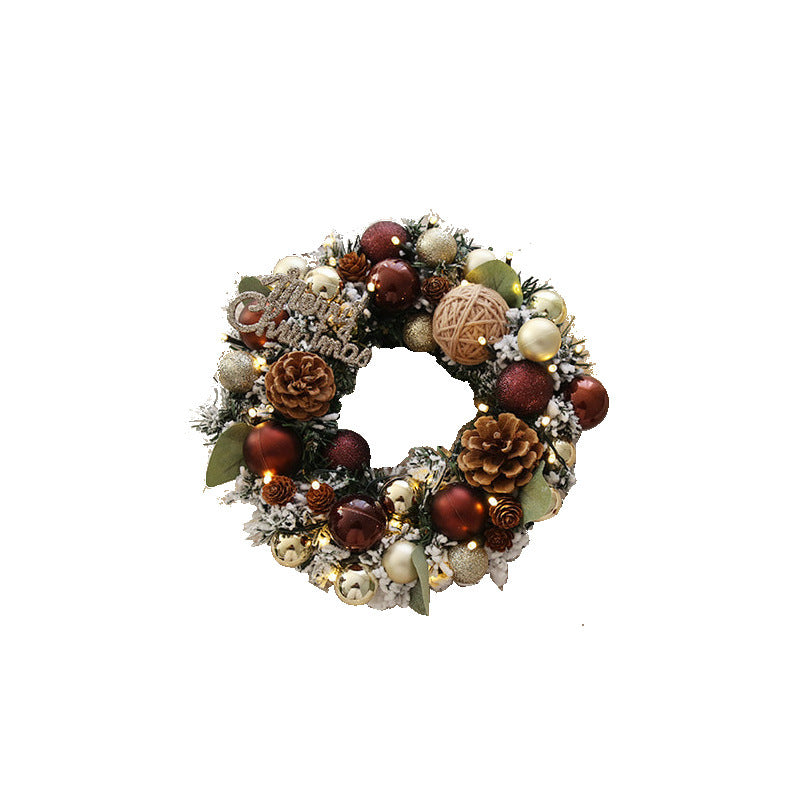 Christmas Wreath Decoration for Festive Door Displays