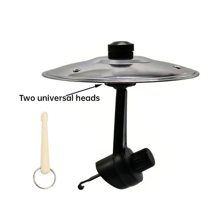 Clamp-On Mini Wind Chime Disc for Vehicle Accessories