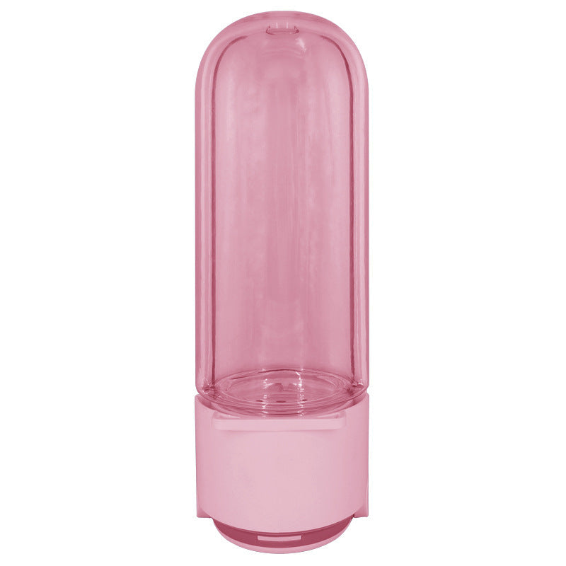 Portable Dog Water Dispenser With Rotating Drink Cup