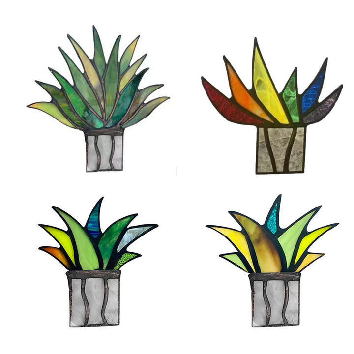 Mini Agave Ornament: Maintenance-Free Colorful Decor