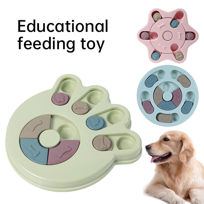 Interactive Dog Puzzle Feeder for Slower Mealtimes