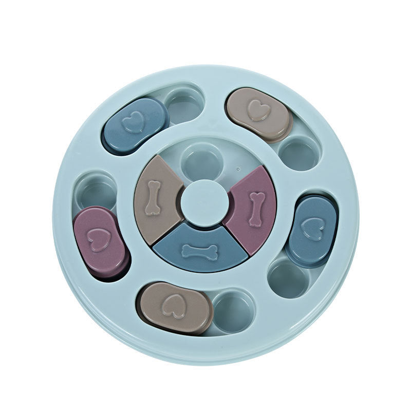Interactive Dog Puzzle Feeder for Slower Mealtimes