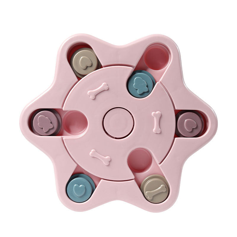 Interactive Dog Puzzle Feeder for Slower Mealtimes