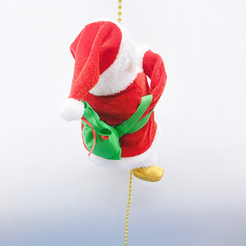 Climbing Santa Christmas Window Decoration Display