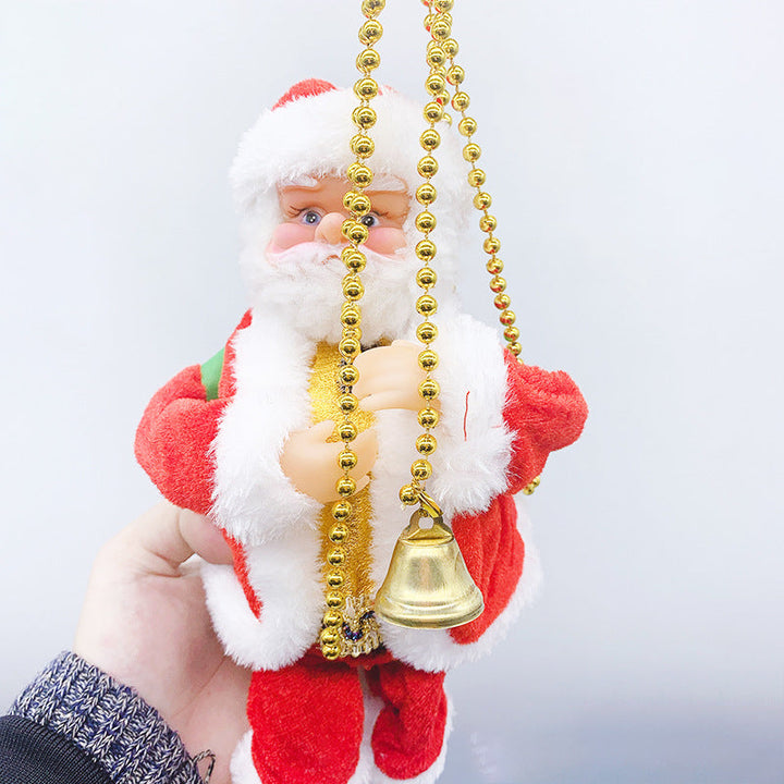 Climbing Santa Christmas Window Decoration Display