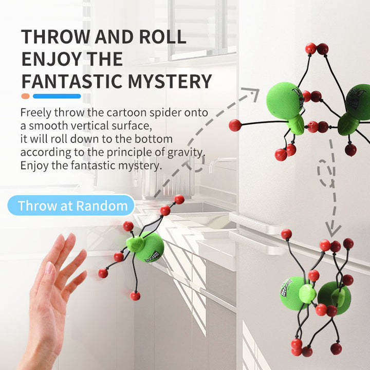 Sticky Wall Climbing Toy for Gravity-Powered Indoor Fun