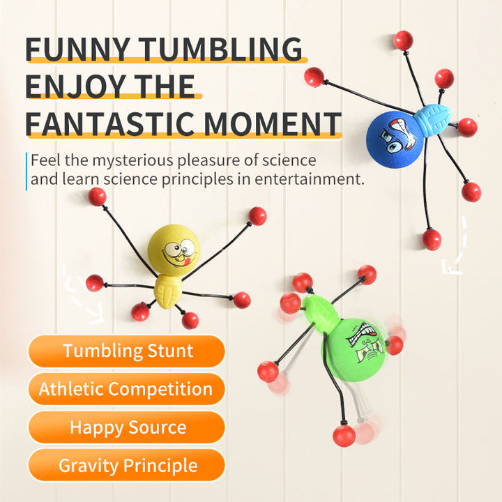 Sticky Wall Climbing Toy for Gravity-Powered Indoor Fun