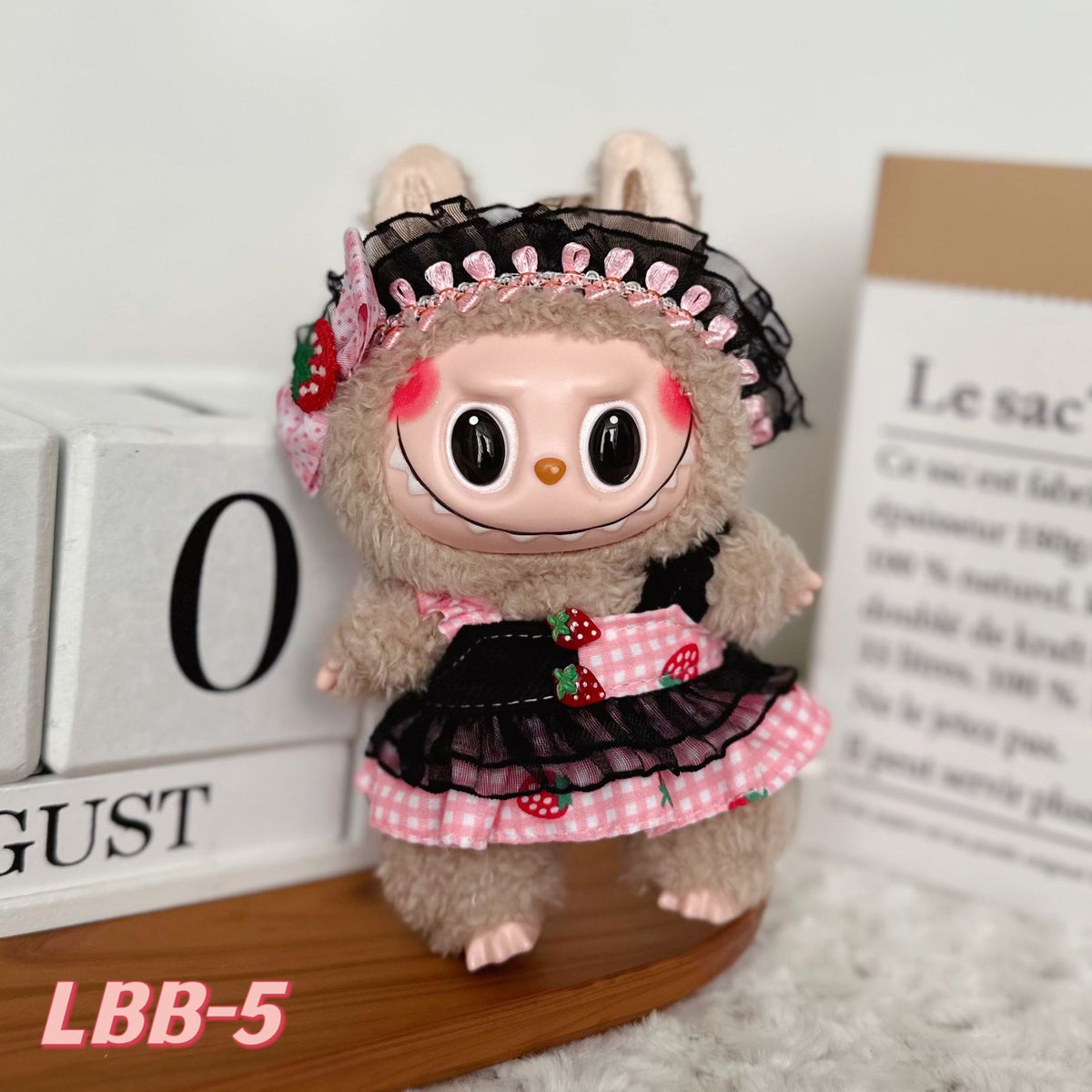 Labubu Doll Clothes for 15–17 cm Cute Outfit Sets