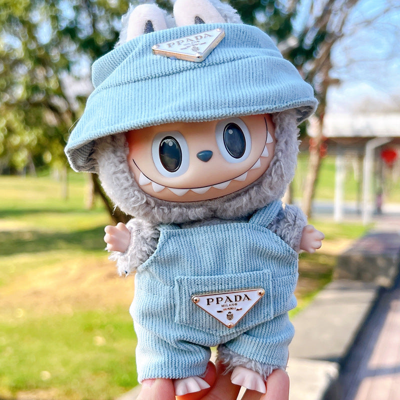 Labubu Doll Clothing Set with Matching Hat & Shoes