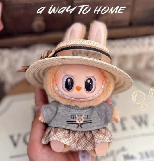 Labubu Doll Clothes & Accessories for Miniature Style