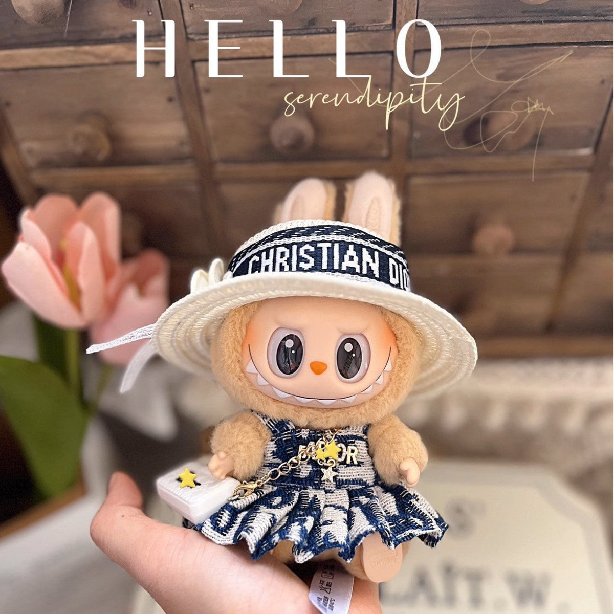 Labubu Doll Clothes & Accessories for Miniature Style