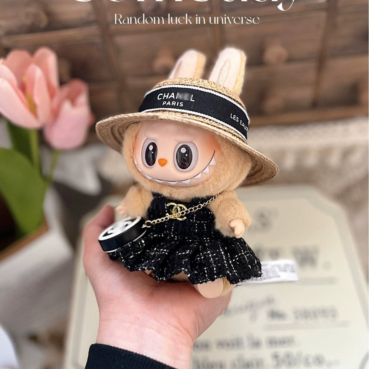 Labubu Doll Clothes & Accessories for Miniature Style