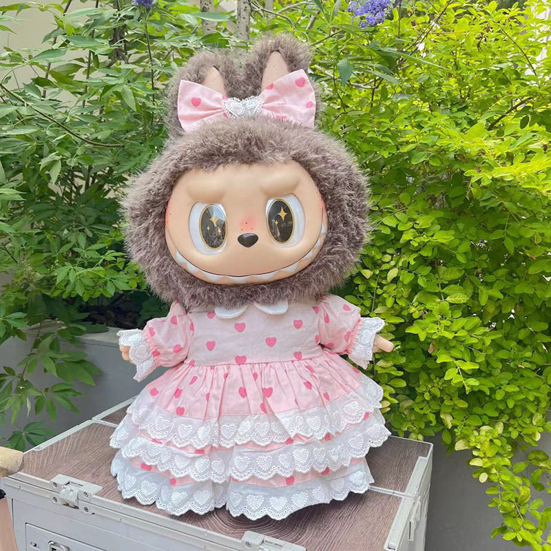 58cm LABUBU Doll Clothes Set for Collector Styling
