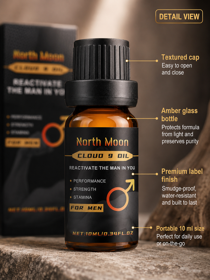Cloud 9 Performance Oil for Men – Strength & Stamina