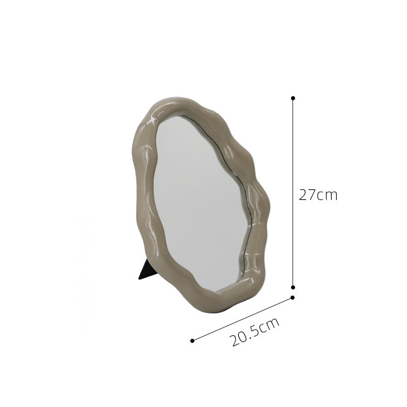 Cloud Makeup Mirror Desktop Storage Box Vanity Decor