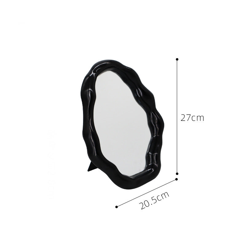 Cloud Makeup Mirror Desktop Storage Box Vanity Decor