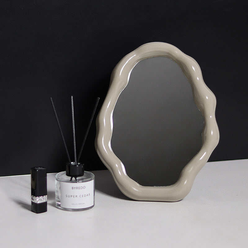 Cloud Makeup Mirror Desktop Storage Box Vanity Decor
